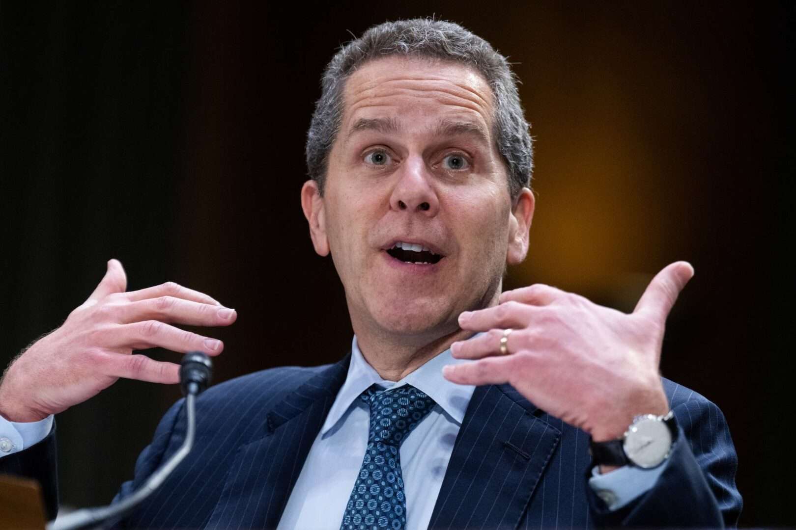 Michael Barr, the Fed’s vice chair for supervision, told the Senate Banking Committee on Tuesday that SVB managers were warned of the risks they faced.