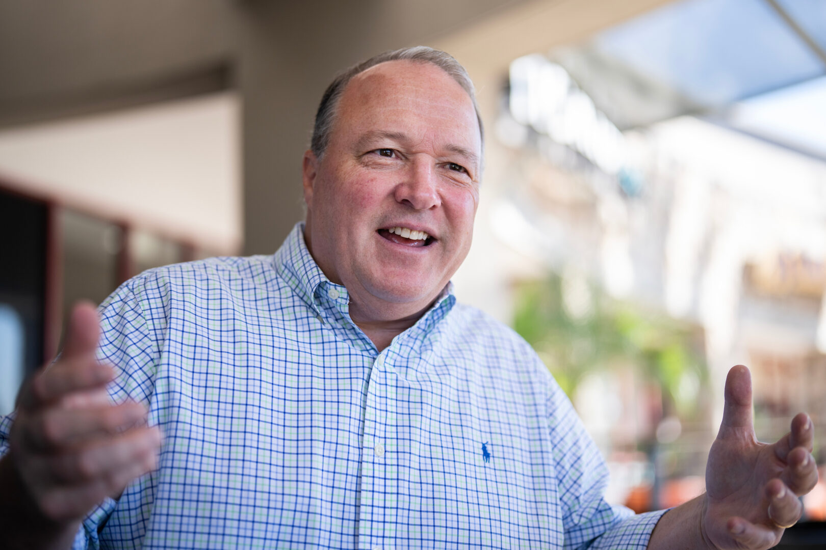 Republican candidate Scott Baugh, who narrowly lost a race in California’s 47th District in 2022, has the most money of any candidate ahead of the March 5 primary. 