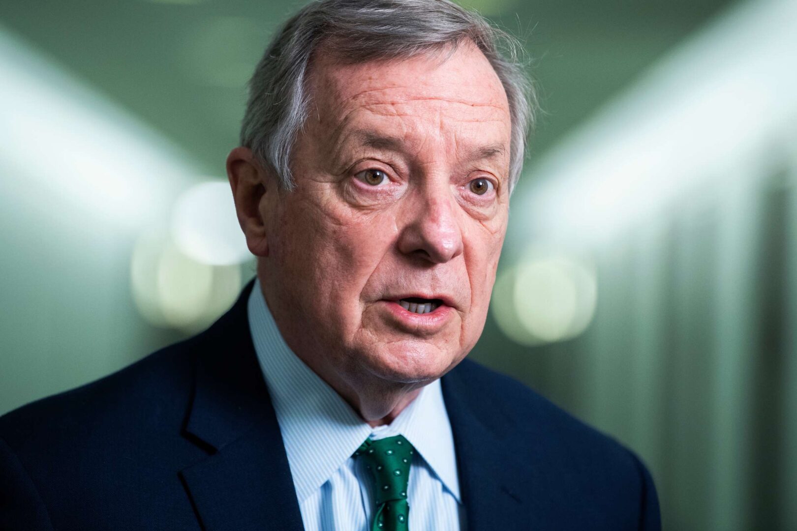 Sen. Richard J. Durbin, D-Ill., is among scores of lawmakers urging temporary deportation protections for Ukrainian nationals in the U.S. 