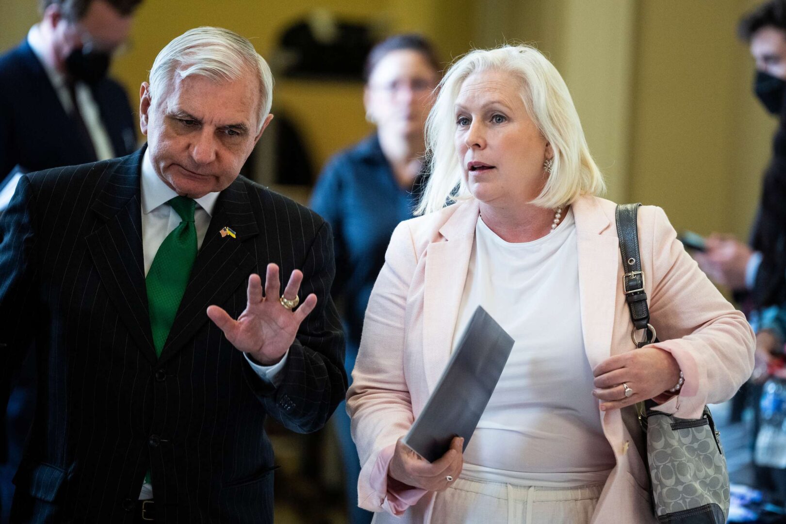 Sen. Kirsten Gillibrand worked for years to convince holdouts like Sen. Jack Reed to support her changes to the military's criminal justice system.