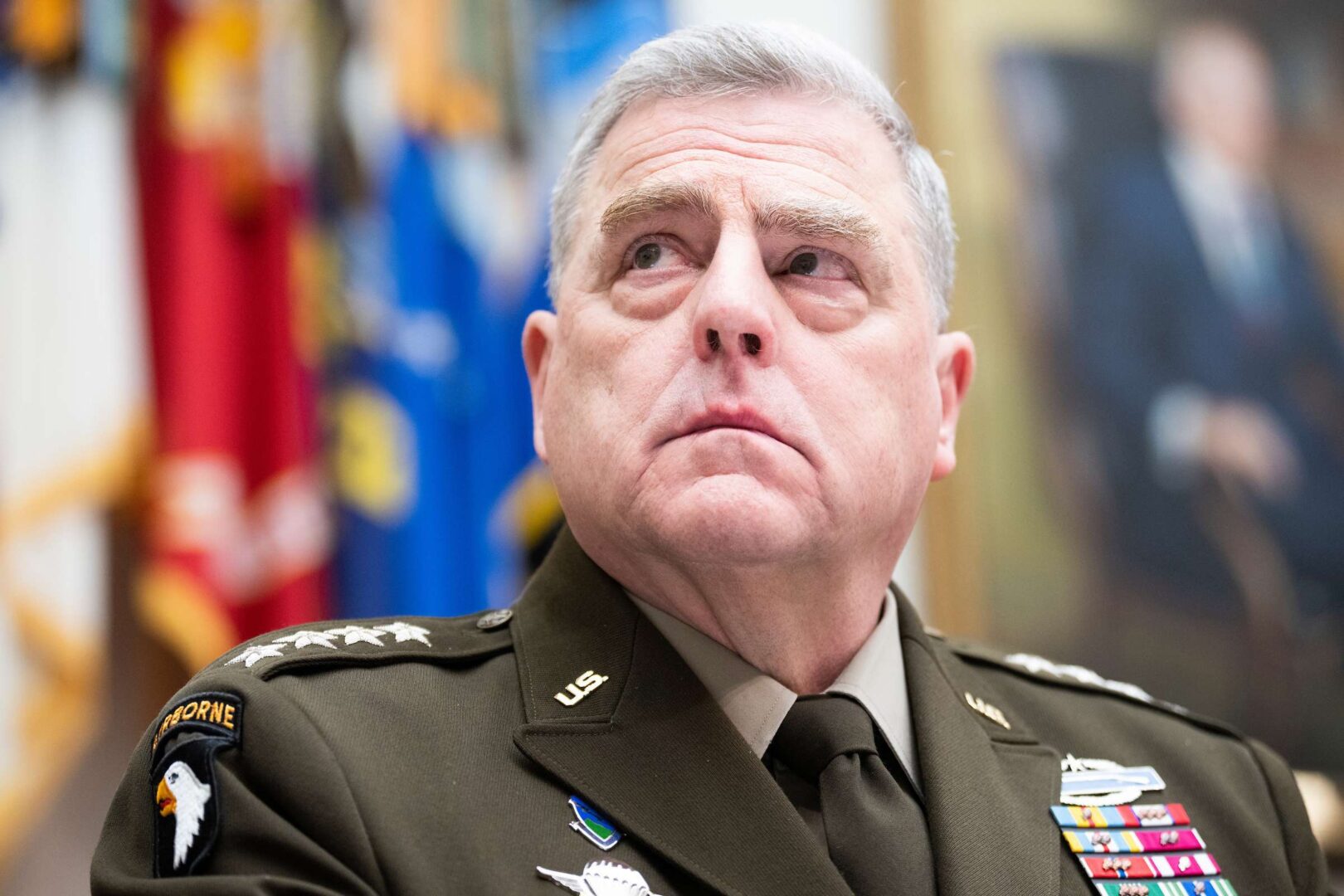 Joint Chiefs of Staff Chairman Mark Milley testifies before the House Armed Services Committee on April 5.