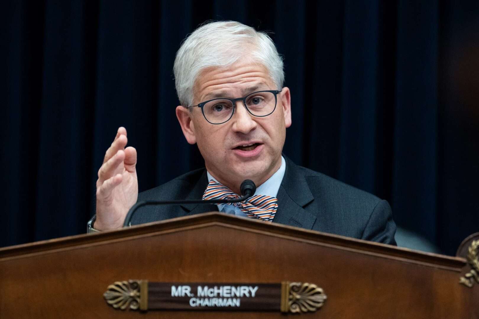 House Financial Services Chairman Patrick T. McHenry, R-N.C., said the White House was faulting regulations for the collapse of two banks this month, but that the problem was regulators who didn't supervise the banks. 