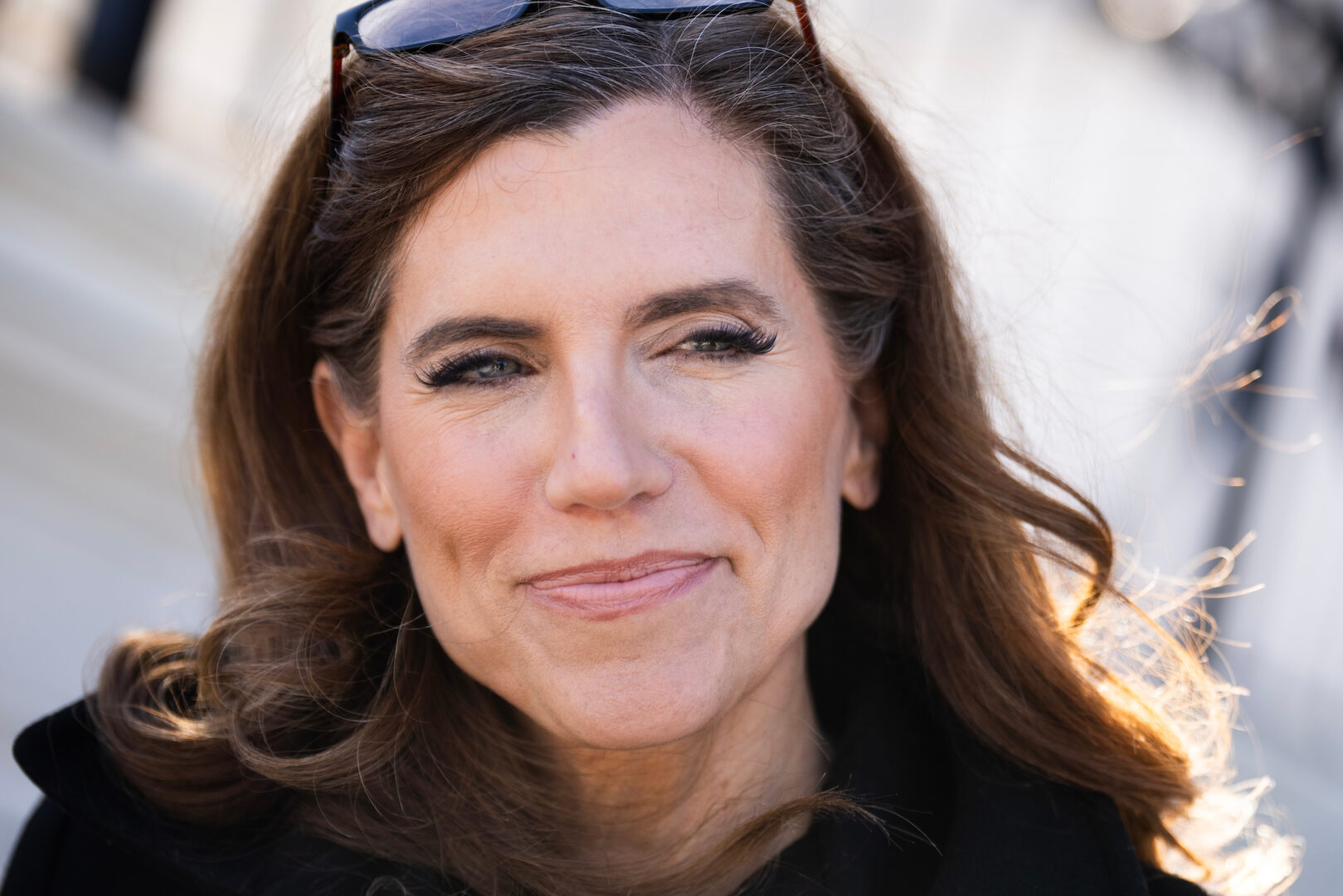 Rep. Nancy Mace, R-S.C., is seen outside the  Capitol in February. 