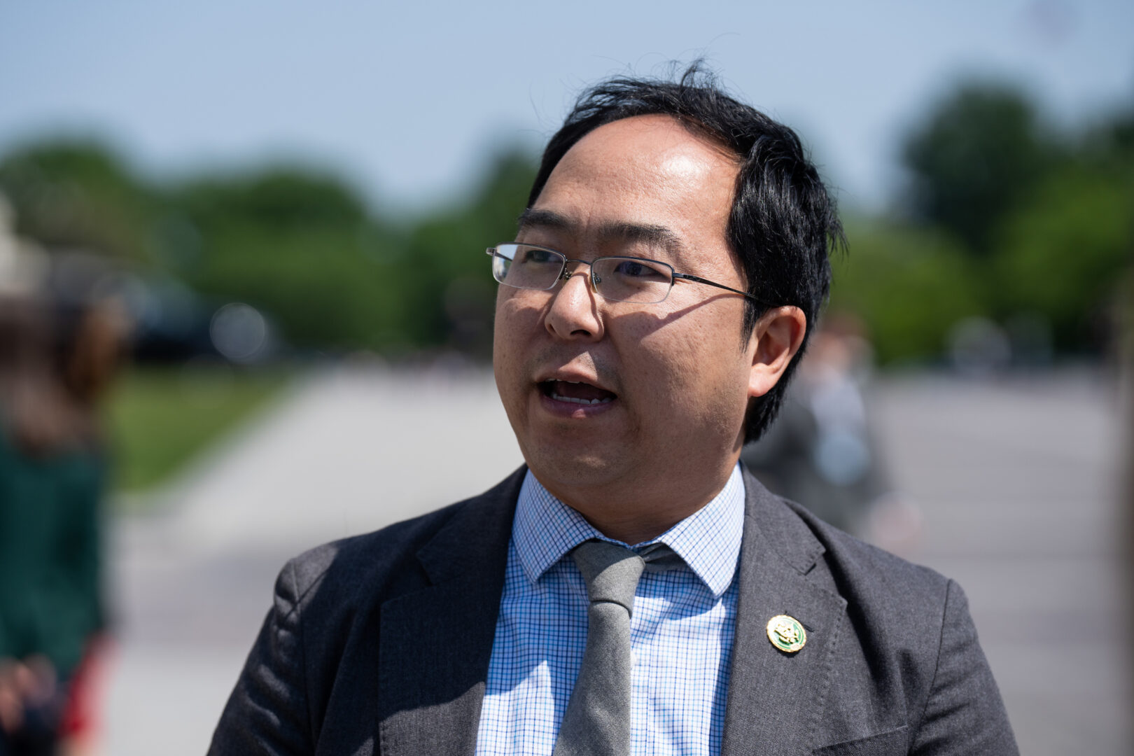 The main rival to Democratic Rep. Andy Kim in the New Jersey Senate race dropped out over the weekend.