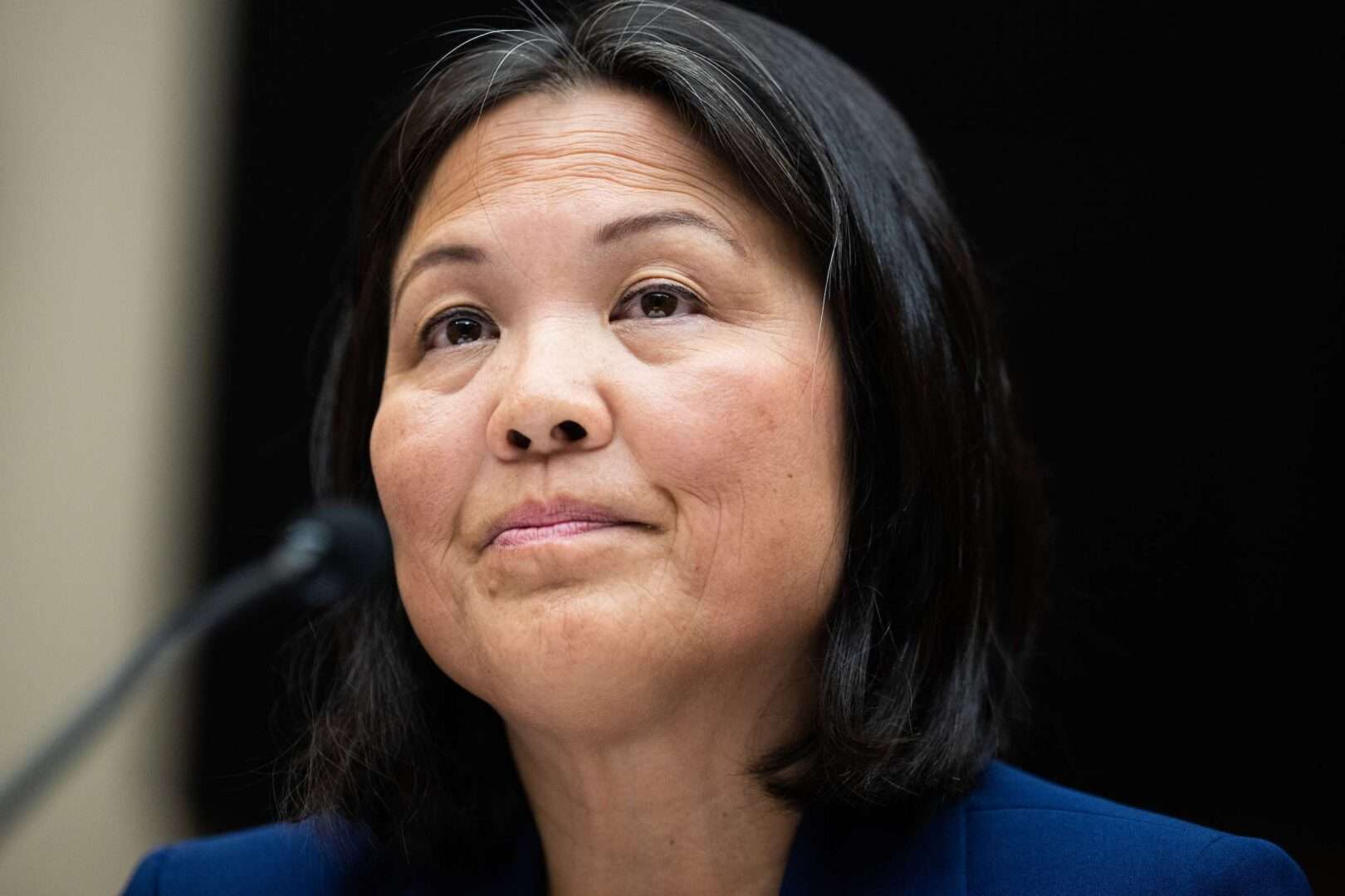 Julie Su, acting Labor secretary, testifies during a House Education and the Workforce Committee hearing on June 7. 