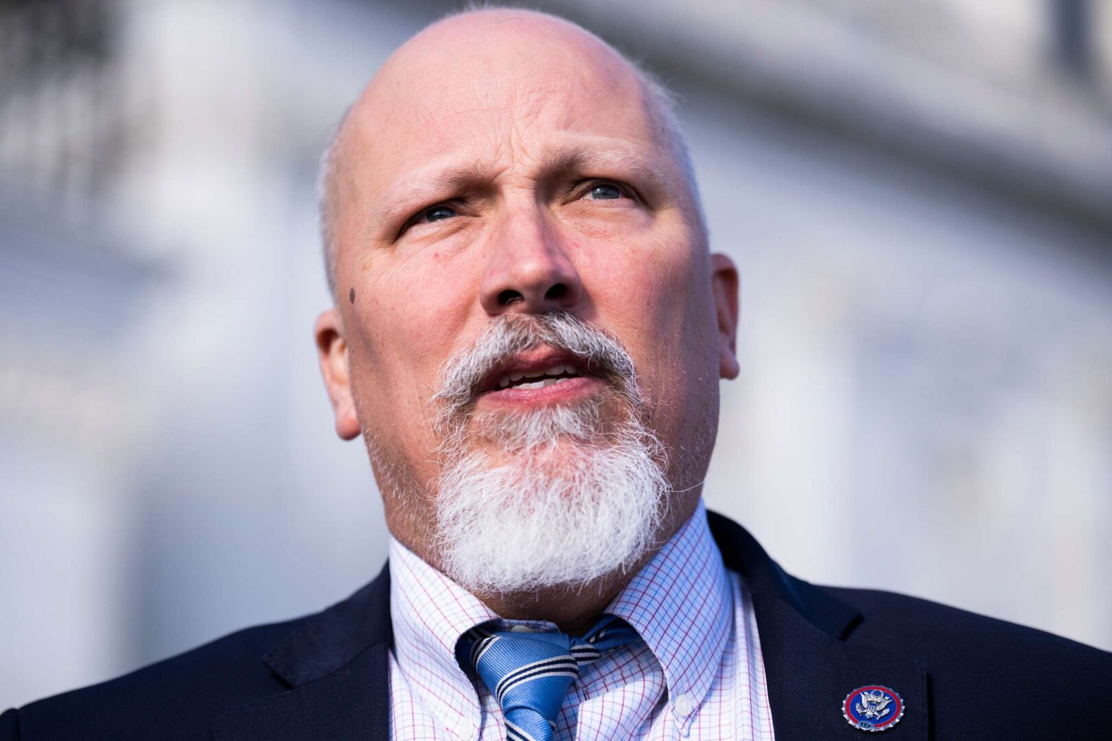 Rep. Chip Roy, R-Texas, seen outside the Capitol on Dec. 2, is a primary architect of a House Republican plan on immigration for next Congress.