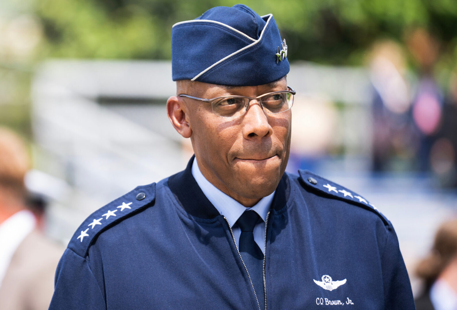 Senate confirmation of Air Force Gen. Charles Q. Brown Jr., pictured here on July 10, to be chairman of the Joint Chiefs of Staff came after Sen. Majority Leader Charles E. Schumer filed cloture on his nomination, along with two other top Pentagon nominations.