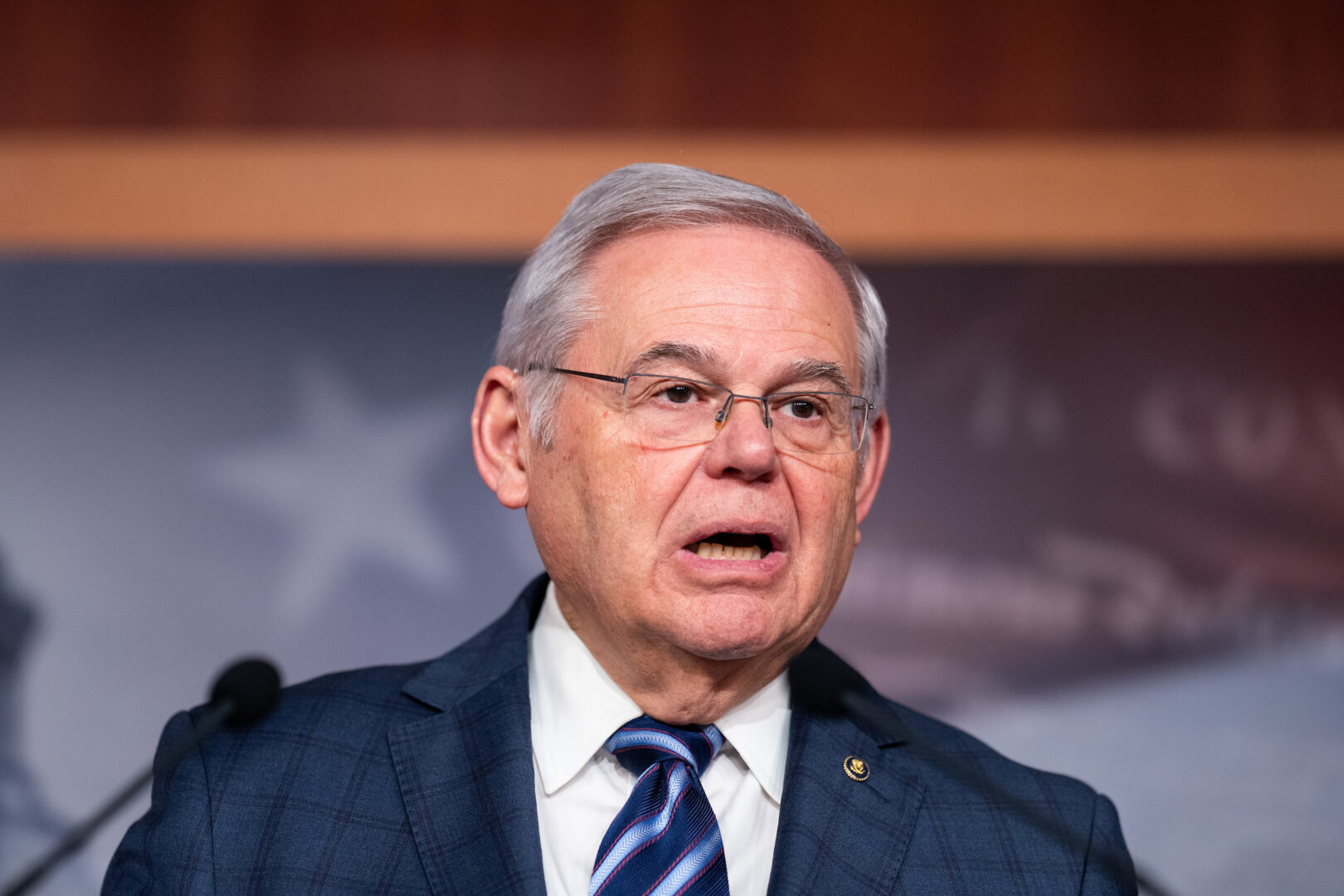 Sen. Bob Menendez, D-N.J., has filed to run for reelection as an independent while he battles a criminal indictment on federal charges including bribery. 