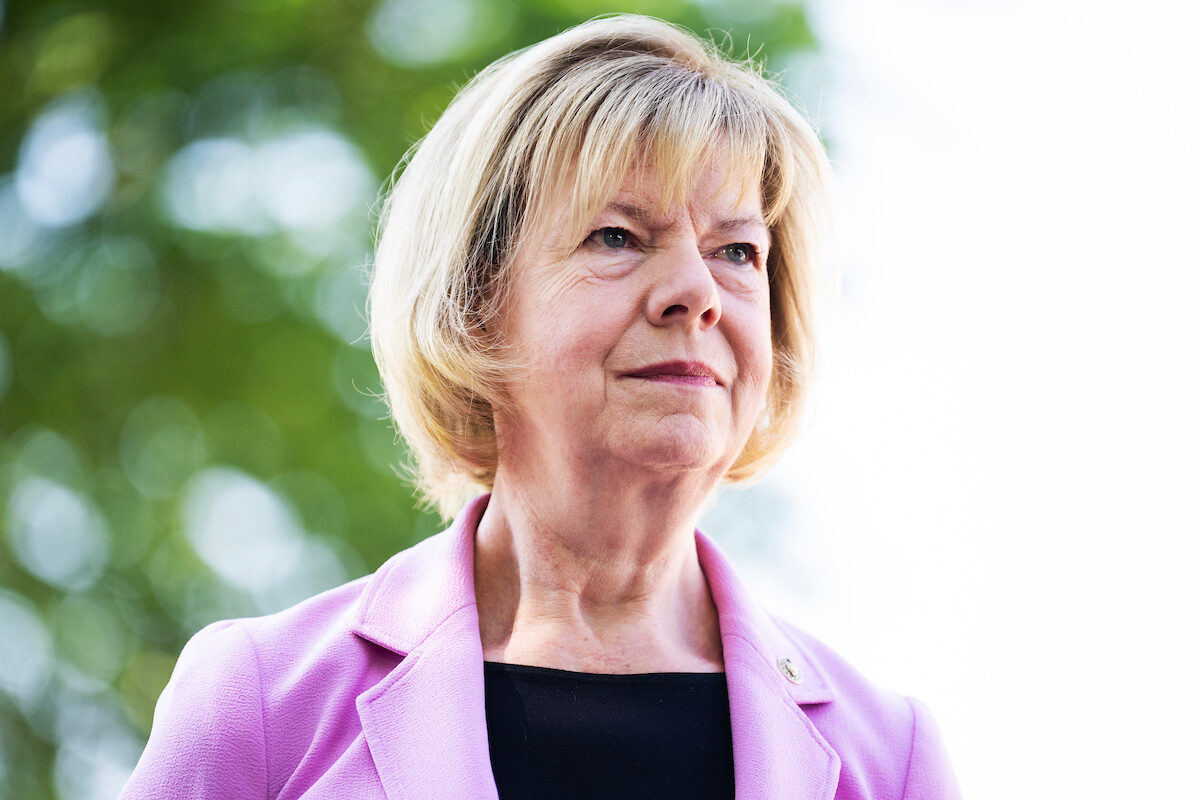 One reason Sen. Tammy Baldwin, D-Wis., is on the Most Vulnerable Incumbents list is she is facing off against a wealthy opponent, one of several ways to land on the list. 