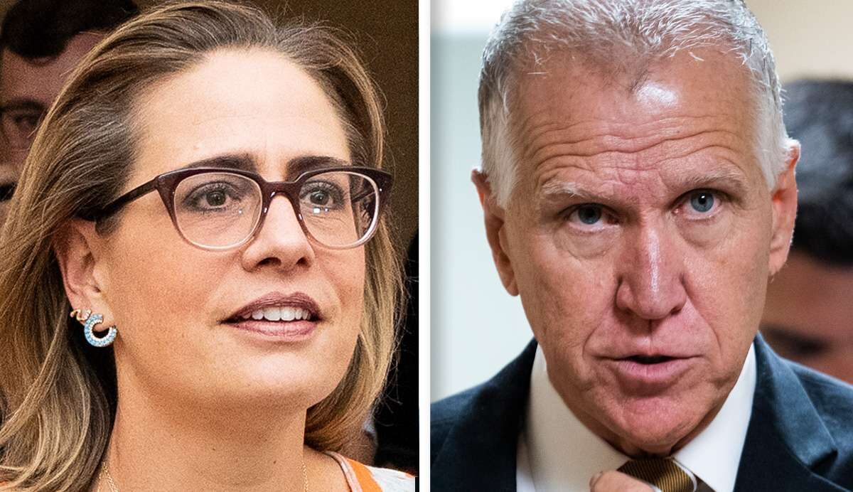 The proposal by Democratic Sen. Kyrsten Sinema and Republican Sen. Thom Tillis is still very much in flux.