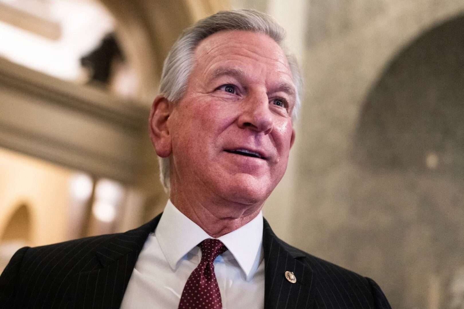 Sen. Tommy Tuberville, R-Ala., said he meant to criticize the way Democrats demean supporters of Donald Trump when he said in an interview that he calls white nationalists "Americans."