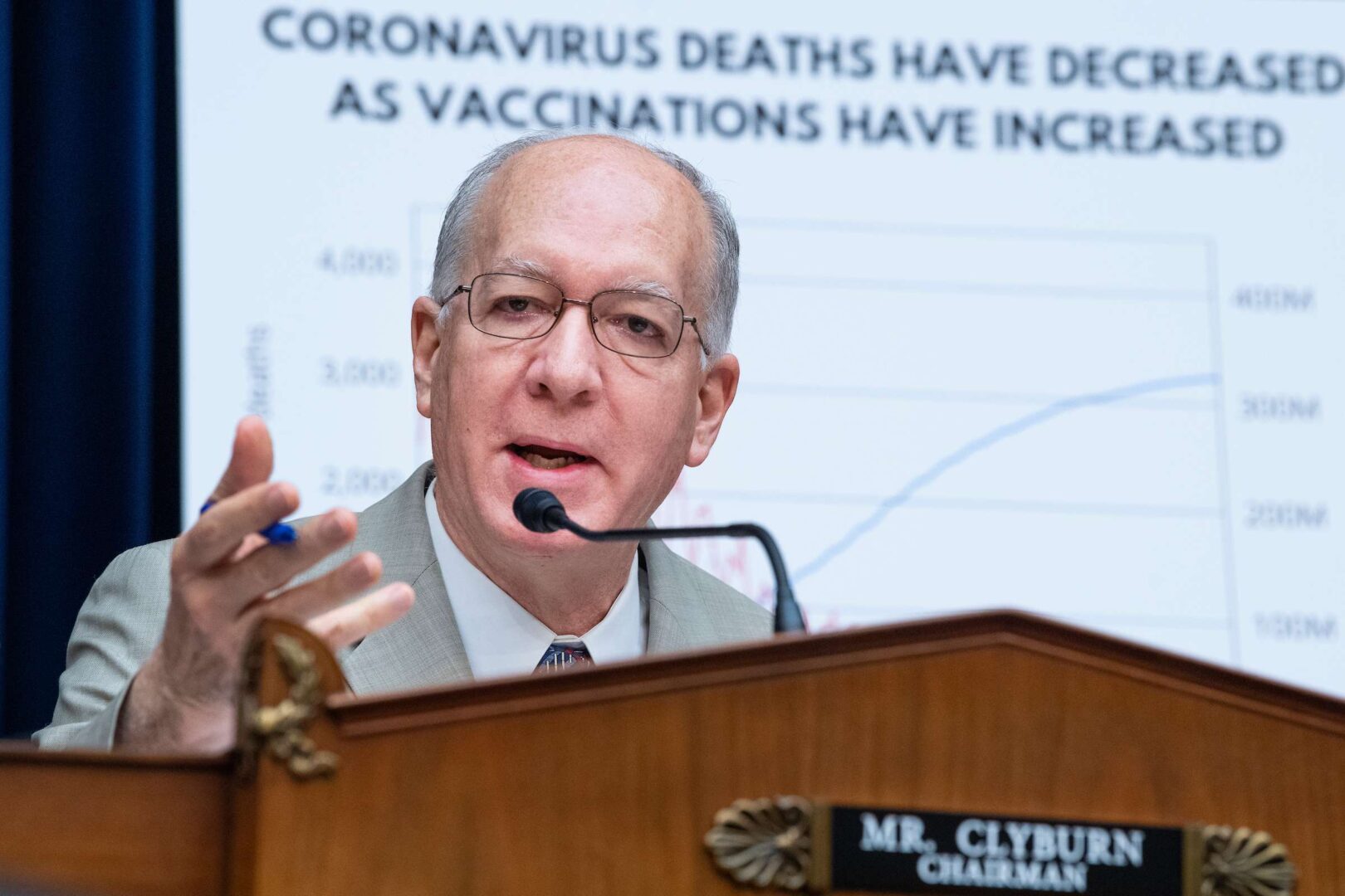 Rep. Bill Foster, seen here during a Select Subcommittee on the Coronavirus Crisis hearing last year, backs provisions in a China competition bill aimed at attracting more high-skilled immigrants.