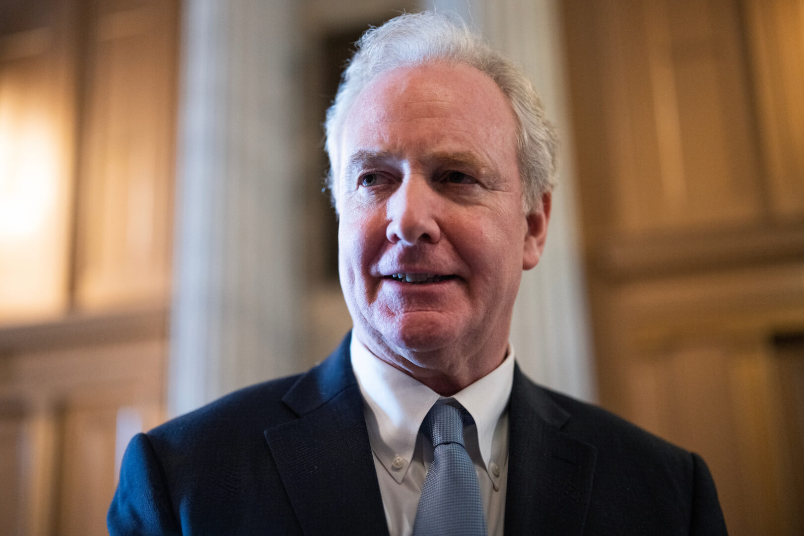 Sen. Chris Van Hollen, D-Md., leads his chamber's Financial Services Appropriations Subcommittee. 