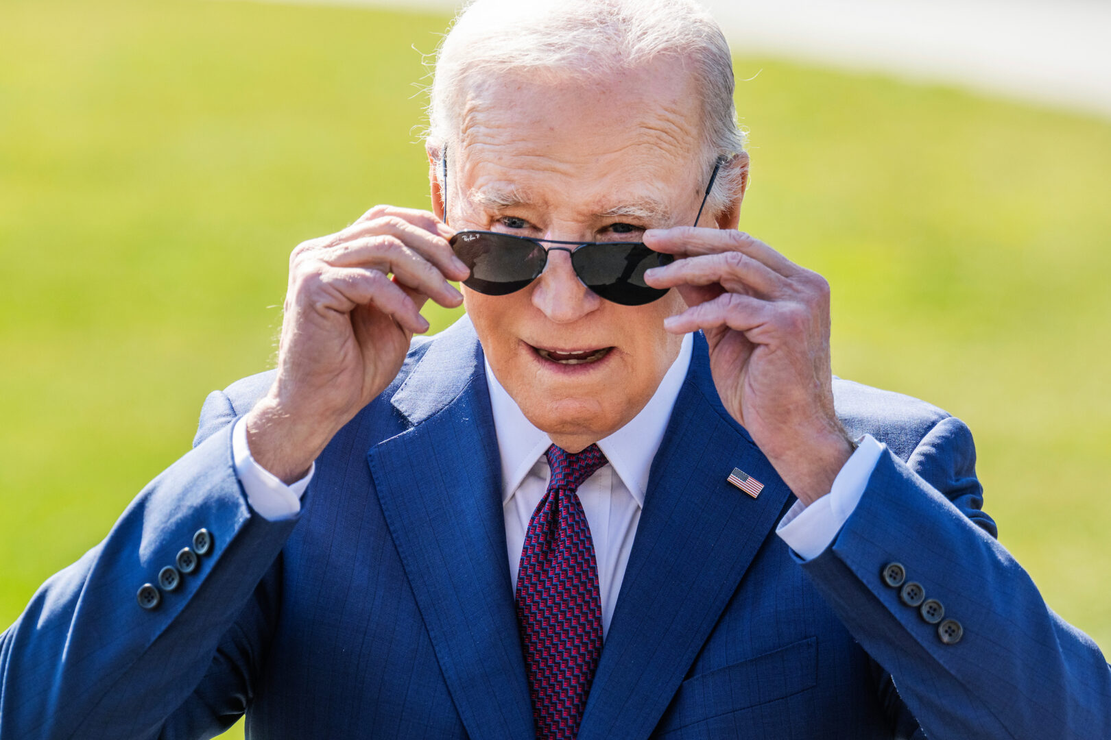 President Joe Biden, pictured here at the South Lawn of the White House on Feb. 20, will deliver his State of the Union address on Thursday night.